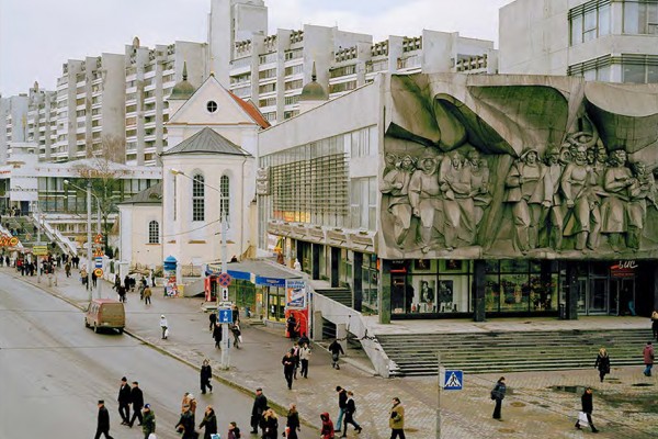 9. ⓒRoman Bezjak, Socialist Modernism, Shopping Center at Nemiga Street, Minsk, Belarus, Inkjet Print, 140x172.5cm, 2008.jpg
