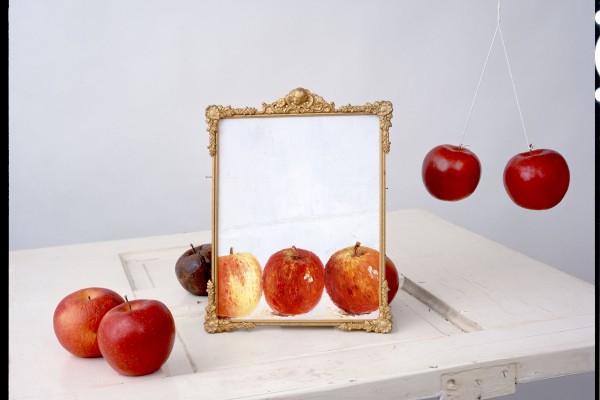 ⓒ John Chervinsky, Apples, Painting on Door, 2011.jpg
